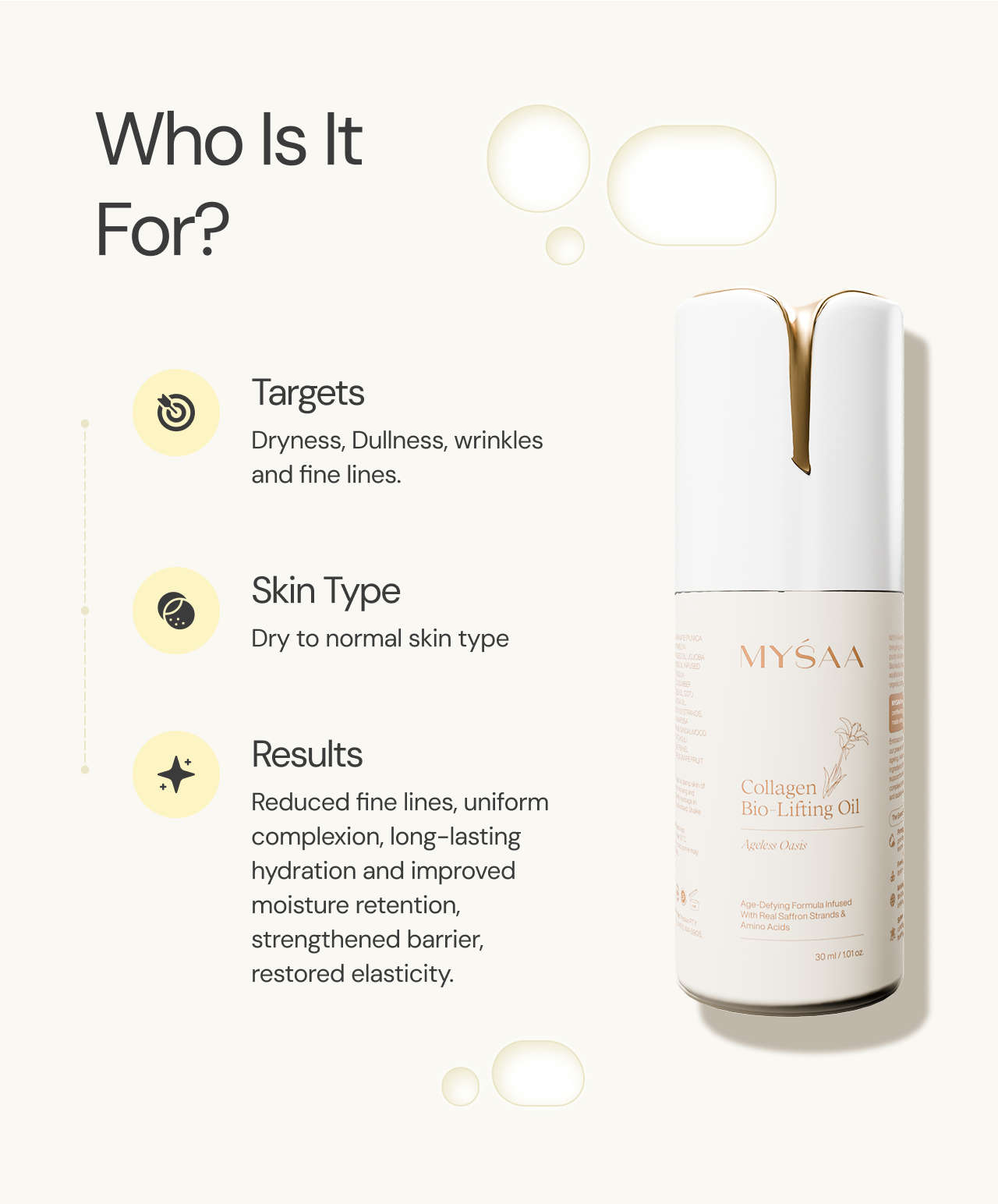 Collagen Bio-Lifting Oil | Ageless Oasis
