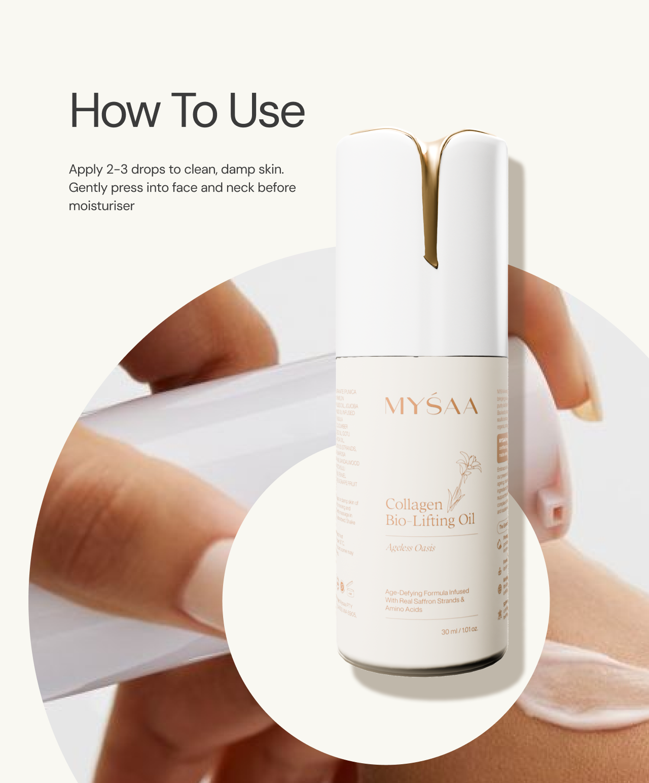 Collagen Bio-Lifting Oil | Ageless Oasis