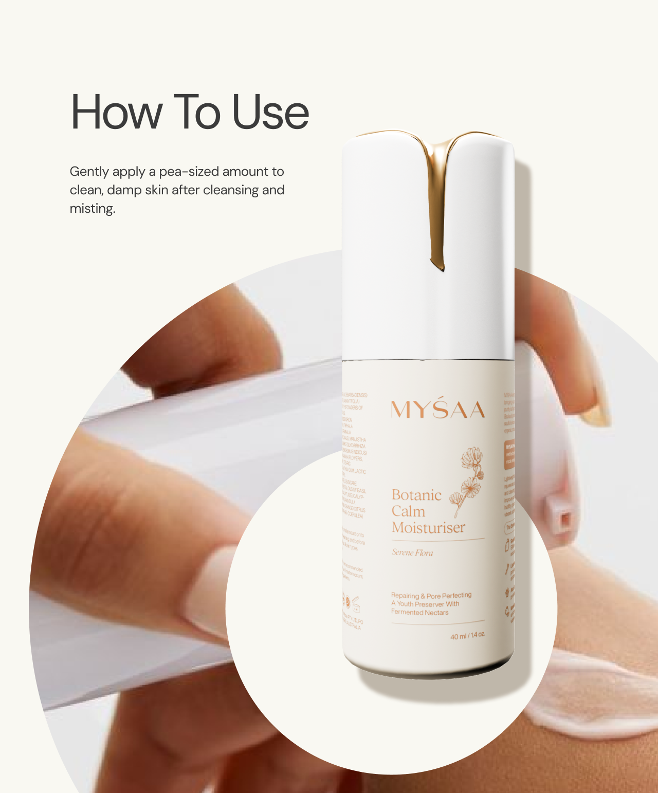 Botanic Calm Moisturiser | Serene Flora