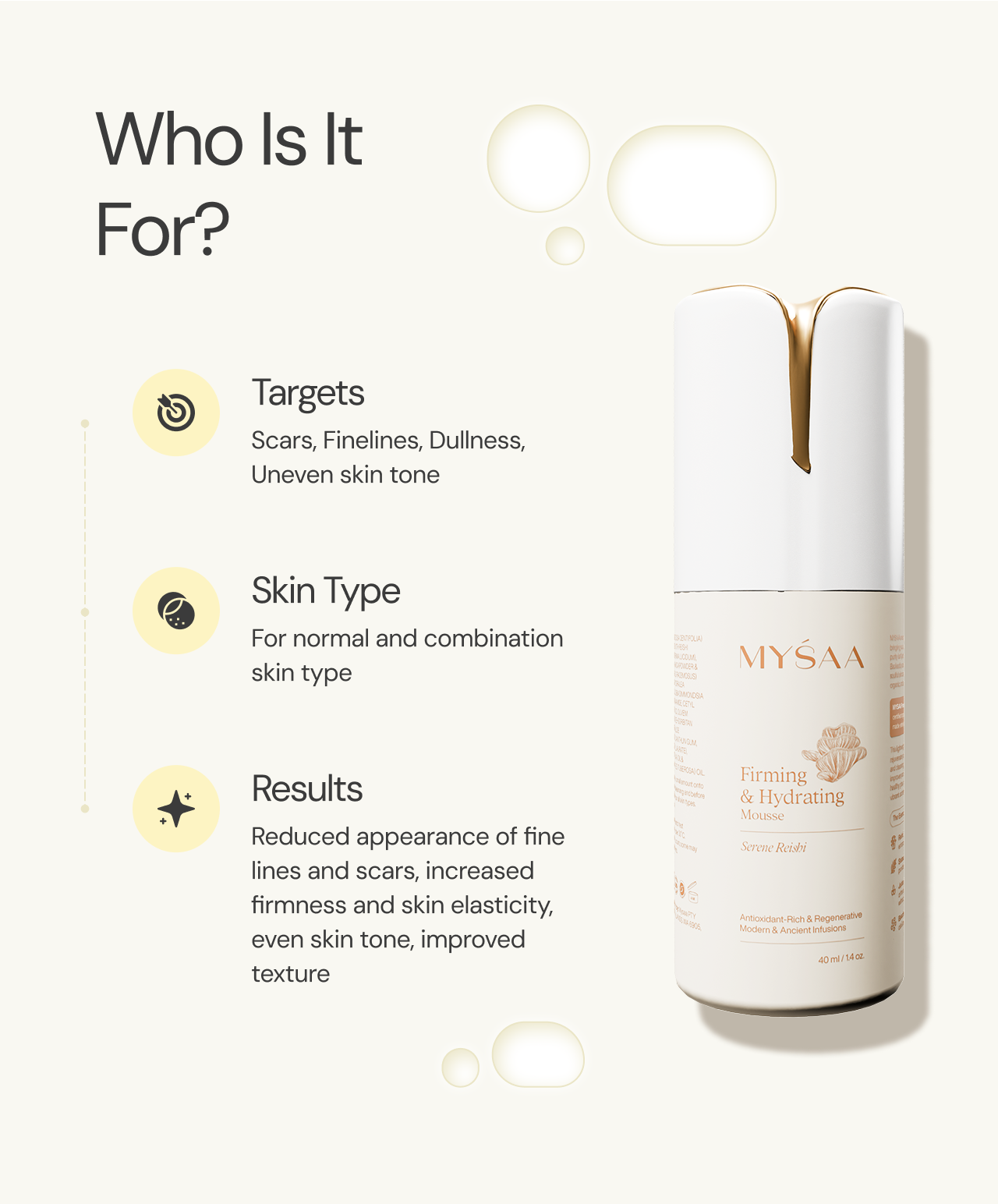 Firming & Hydrating Mousse | Serene Reishi