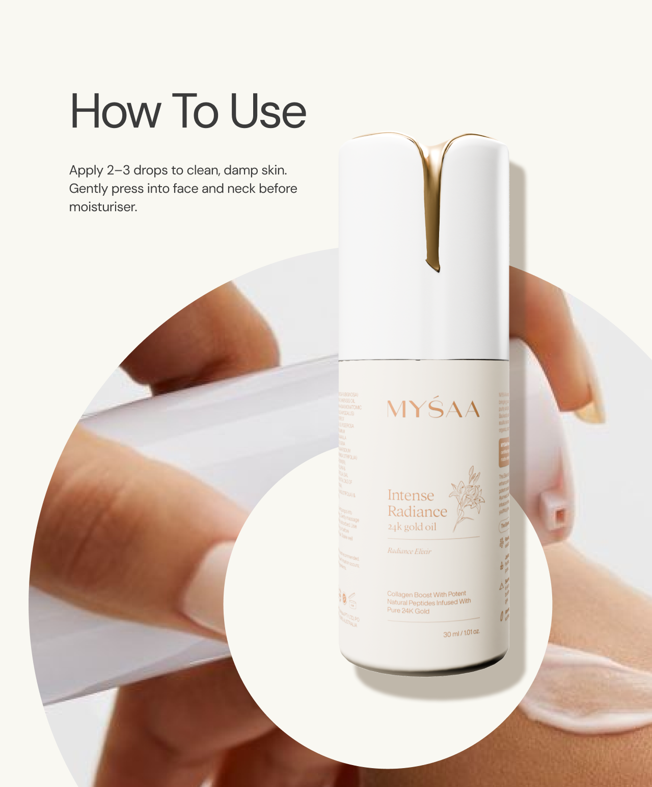 Intense Radiance 24k gold oil | Radiance Elixir