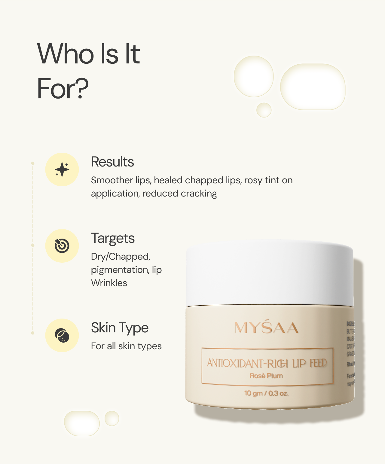 Antioxidant-Rich Lip Feed | Rosé Plum