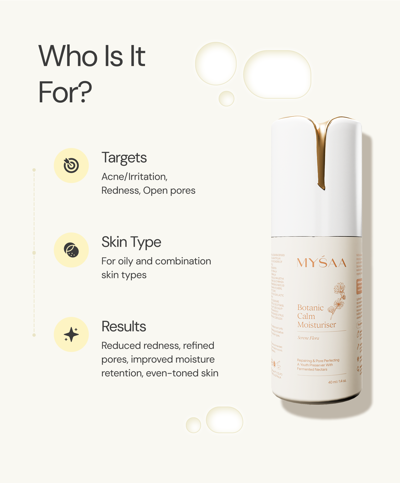 Botanic Calm Moisturiser | Serene Flora