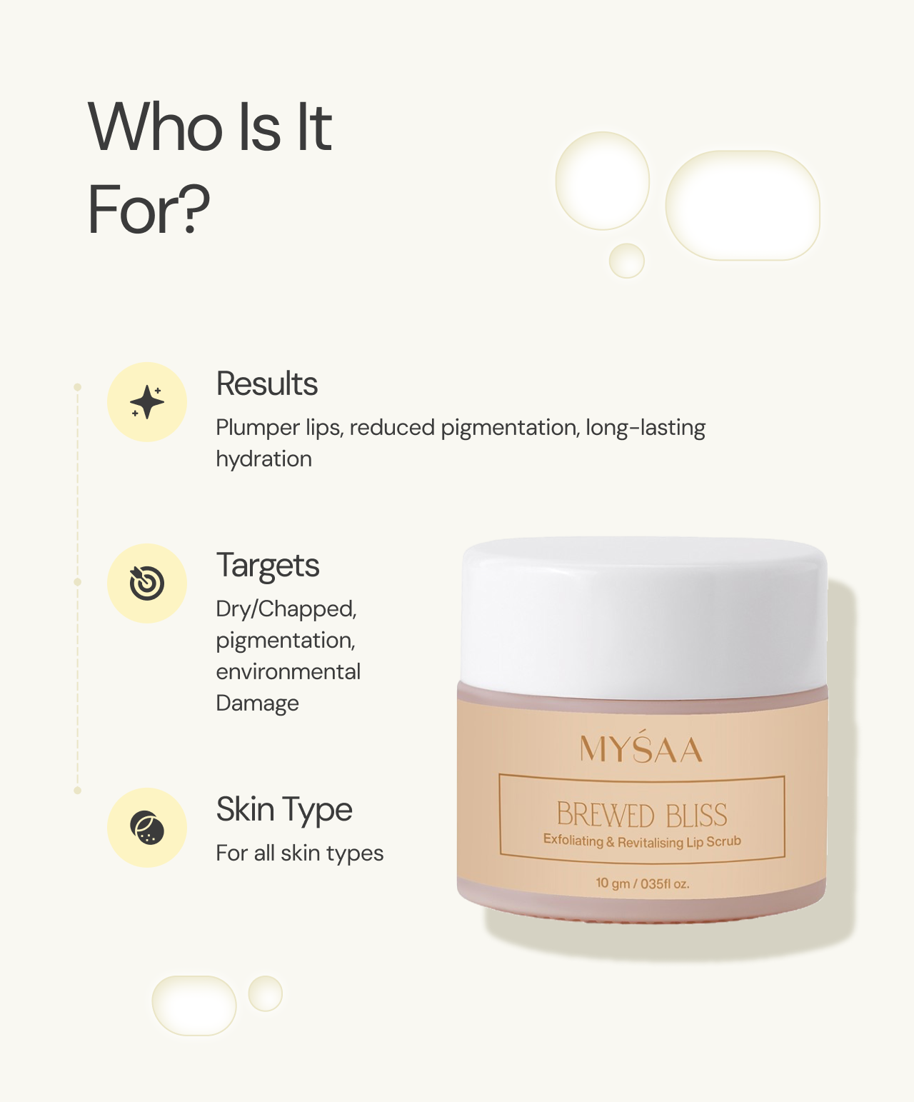 Brewed Bliss | Exfoliating & Revitalising Lip Scrub
