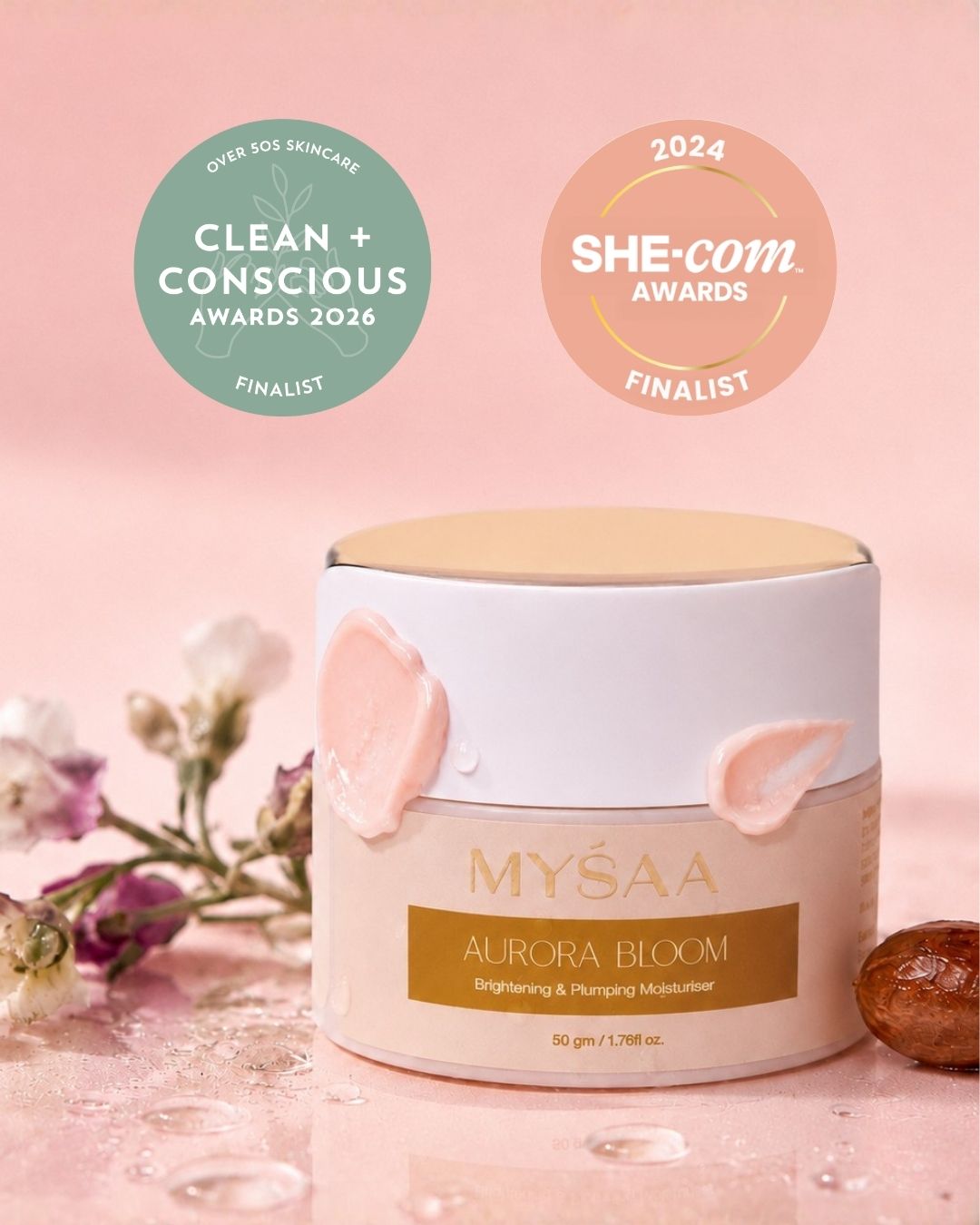 Aurora Bloom | Brightening & Plumping Moisturiser