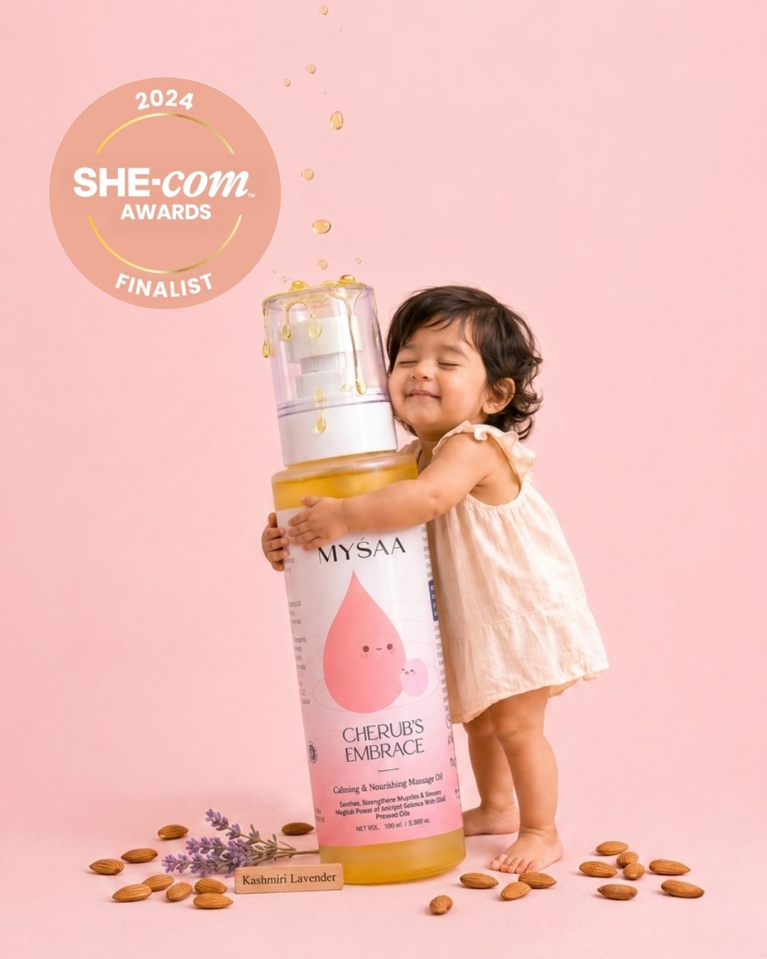 Cherub's Embrace | Calming & Nourishing Massage Oil